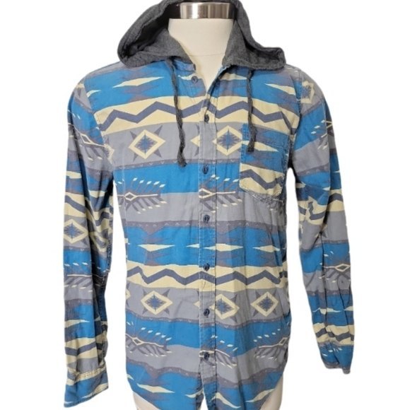 Vintage remastered made by cotton on long sleeves Hooded Top Size M - Picture 2 of 11